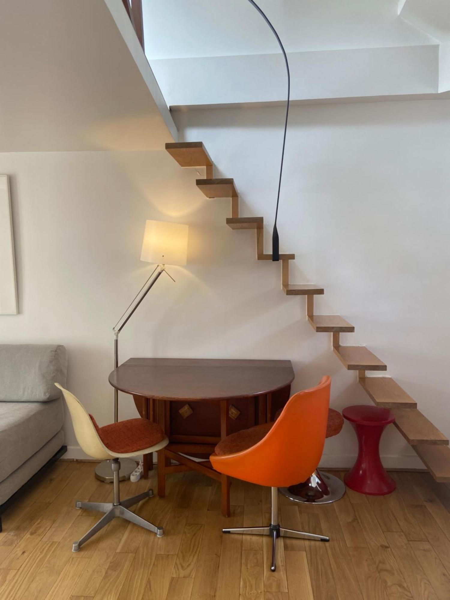 Marais Studio With Mezzanine Paris Bagian luar foto
