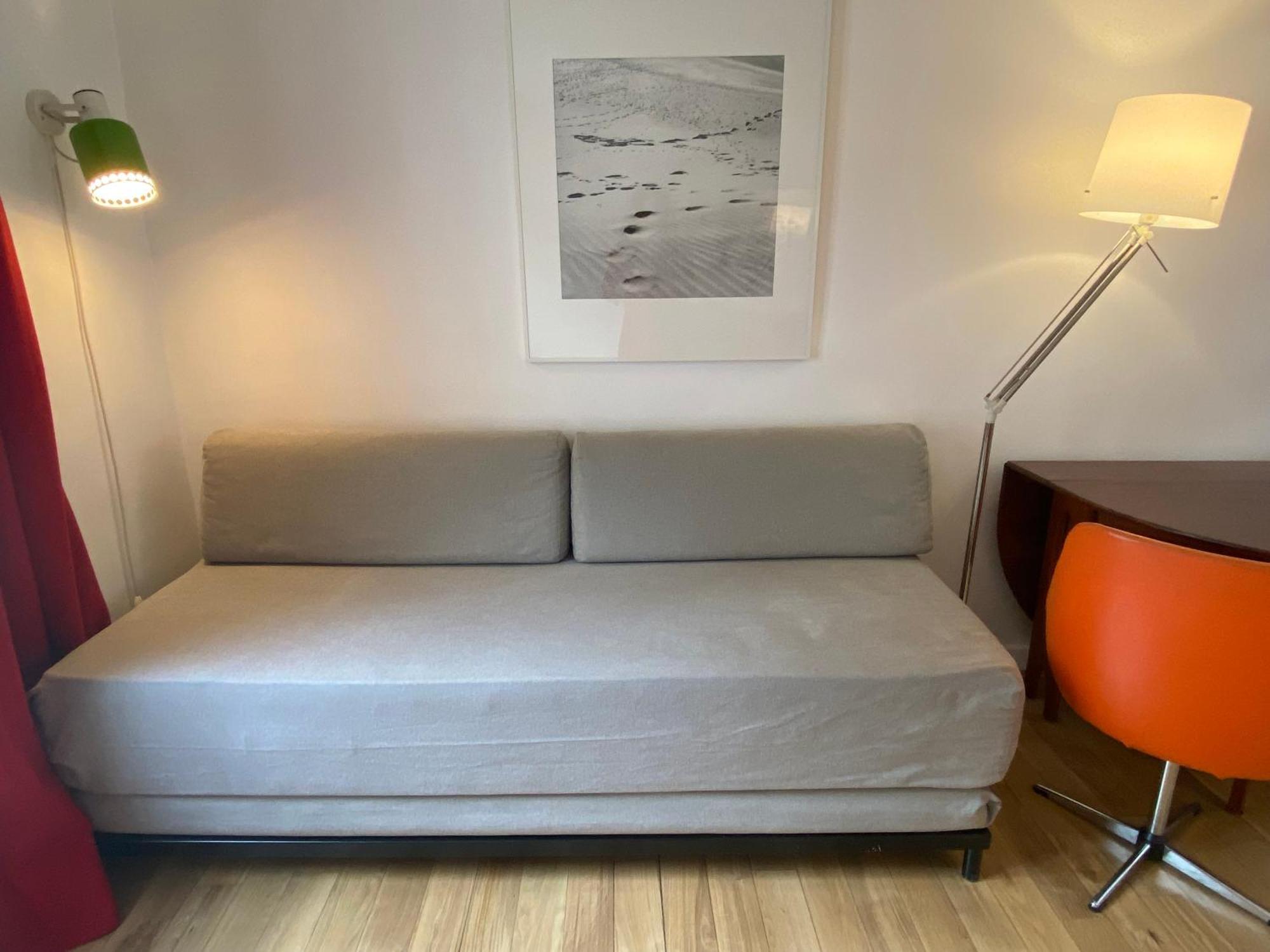 Marais Studio With Mezzanine Paris Bagian luar foto