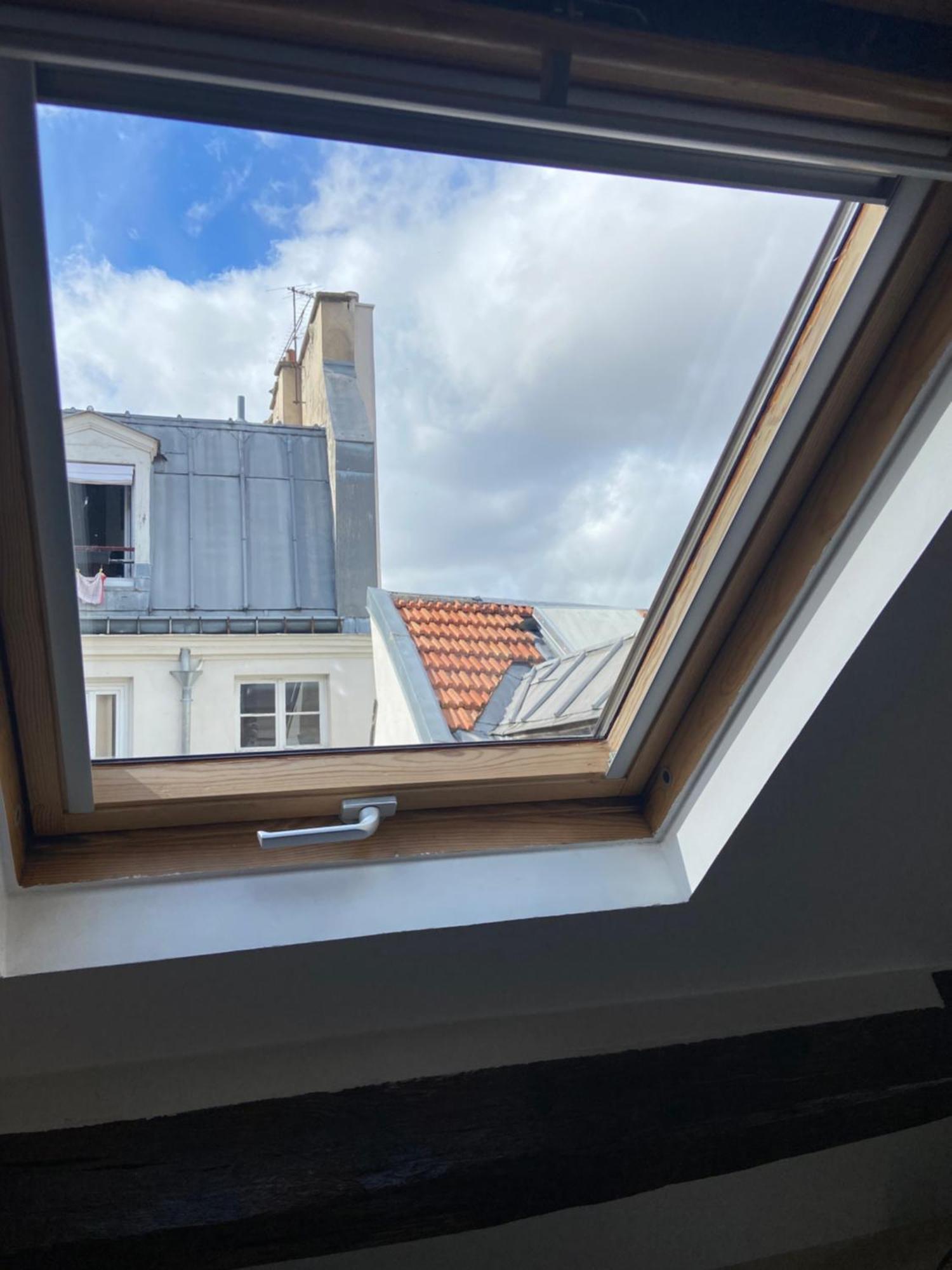Marais Studio With Mezzanine Paris Bagian luar foto